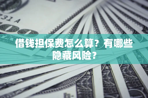 北京借钱担保费怎么算？有哪些隐藏风险？