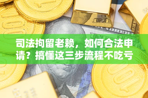 北京司法拘留老赖，如何合法申请？搞懂这三步流程不吃亏！