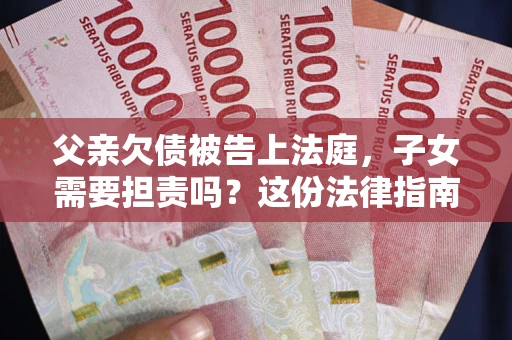 北京父亲欠债被告上法庭，子女需要担责吗？这份法律指南必须看完