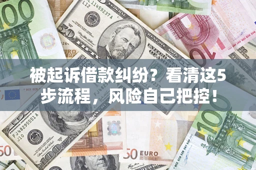 北京被起诉借款纠纷？看清这5步流程，风险自己把控！