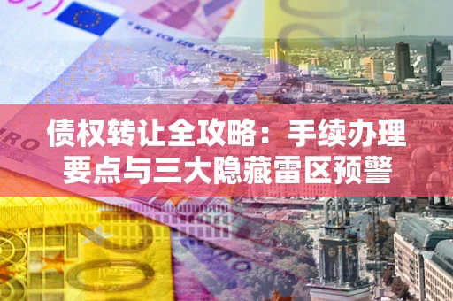 北京债权转让全攻略：手续办理要点与三大隐藏雷区预警
